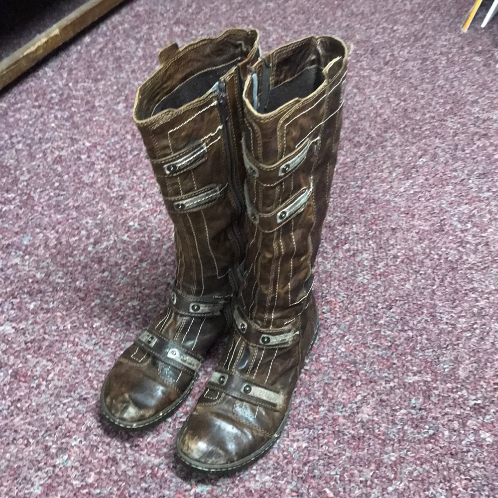 ALDO steampunk boots
